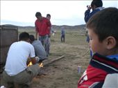 I am very interested by people and their behaviour, their culture, traditions and activities. I was in the middle of Mongolia, only with few families living in their yurts, and people were always looking at me, but I got to take this picture when nobody noticed my presence, so I could show precisely how they were doing their normal lives.: by alberto-tini, Views[655]