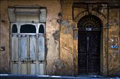 Two doors from two different eras that Al Darb Al Ahmar has witnessed.: by aldarbelahmar, Views[660]