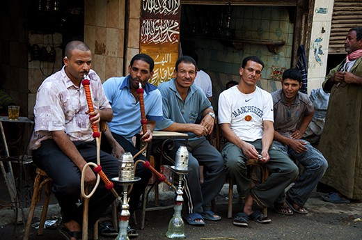 Shisha smoking, the most popular in leisure time & even work.