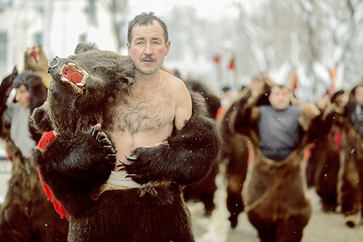 New Year Tradition in Romania