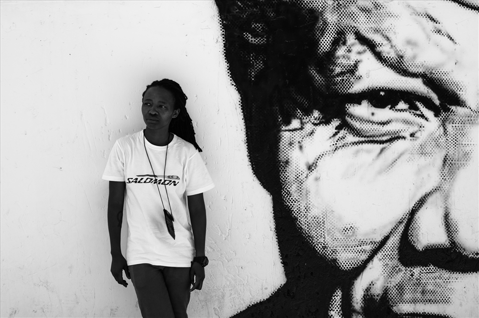 Mandela's wall...Mandela's will - township of Soweto (Johannesburg)