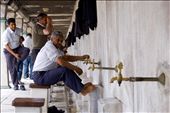 Friday ablution before entering the Blue Mosque (Sultanahmet Camii).Istanbul TUR: by alessandro_photography, Views[300]