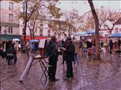 Painters at Montmartre. December 2013, Paris, France: by alessiacarrara, Views[237]