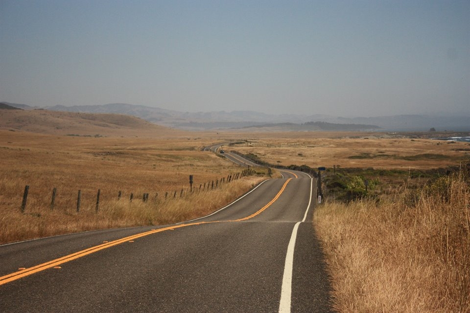 The often lonely road would often fade into the horizon.