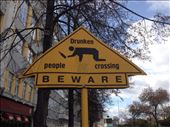 Sign near an English themed restaurant at Yekaterinburg!: by alexhodge, Views[166]