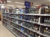 Vodka aisle at small supermarket in Yekaterinburg.: by alexhodge, Views[630]