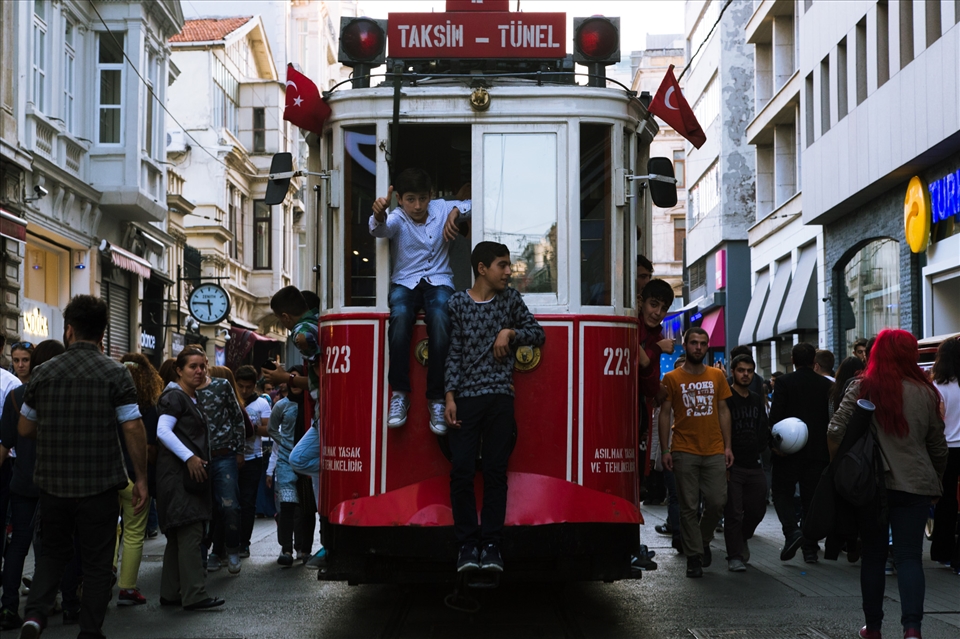 If no one near you is breaking a rule, you're not in Istanbul.