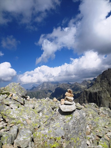 Few steps from heaven: On the way to Rysy (2503 m AMSL).