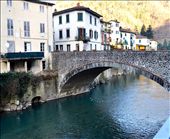 The fresh blue water travels down stream through an old, classic village Bagni Di Lucca: by aliciachapman, Views[439]