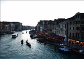 Restaurants lining the Grand Canal warm up the temperature and the Venetian aura on a cold winter night. : by aliciachapman, Views[325]