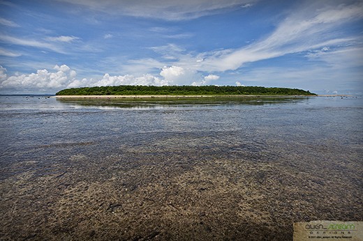 full view of the island