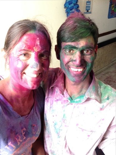 Pictures with the locals