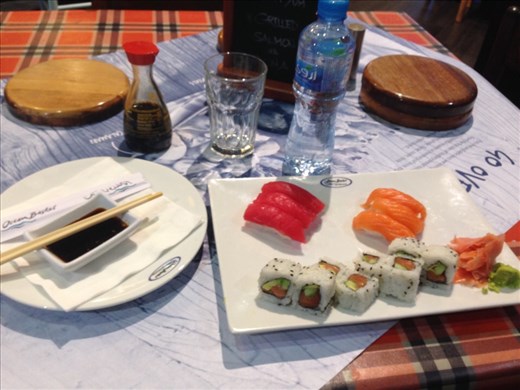 My dinner :) no wine though