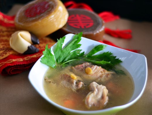 It is ready to be served. 