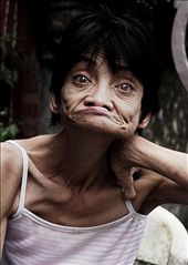 A beautiful lady watching the people go pass by her house.: by allenvalladares, Views[308]