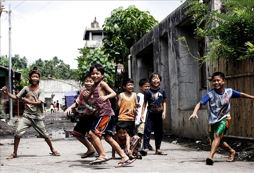 Happiest children enjoying their lives.