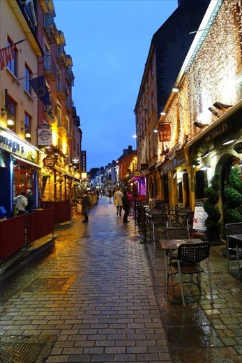 Galway, Ireland at night