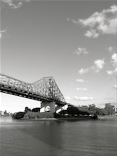 Walk through the gardens and along the river, to view the scenic Story Bridge