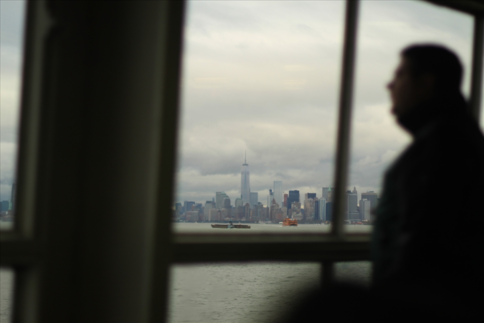 Taken on the Staten Island Ferry in New York, New York 