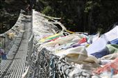 01.Prayers Over The Bridge: 
Bridges are vital elements in Sherpa mountain routes. What was particular about this bridge is the spread of the prayers flags “Lungta