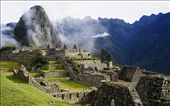 Morning light on the Citadel:
Once we arrived to  Machu Picchu, everything was a blessing. What an overwhelming view!! From every angle the light and subject were fantastic.  The most amazing light for my photos that day. 
About the shot: This is taken looking  to the Wayna Picchu Mountain ( in quechua language: the young mountain). I really like the shape of the structure  converging in direction to the mountain.  Also the myst and  the rest of the sacred mountains at the  back, helped me a lot to compose this image.: by alvarobelier, Views[791]