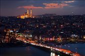 View of the city from Galata Tower at sunset: by alvise, Views[836]