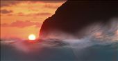 Sun riding the wave...: by alxdevallejo, Views[453]