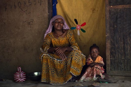 When boys become men they rarely stay in N'Dele. Some go to mining areas to look for dimonds. Others go to neighbouring Chad and Soudan to look for jobs. Many join rebel groups  and it is hard to tell whether they know what they look for. Sometimes they come back. Often they don't. But their women are always there. Waiting.