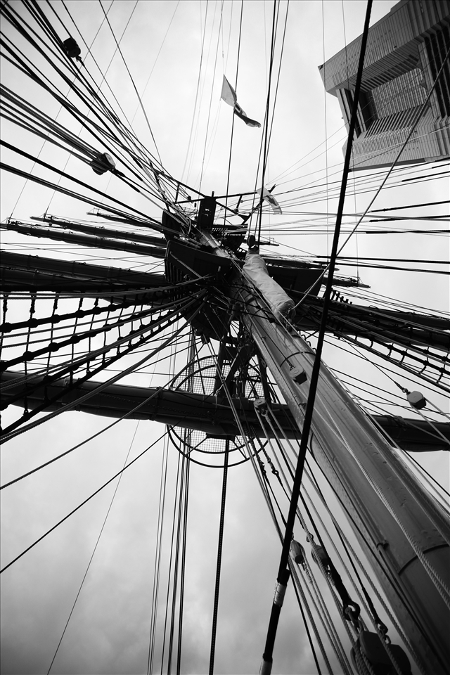 Nippon maru(Japanese ship) Yokohama canon 60D 18-55mm lightroom 
