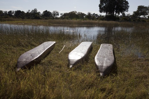 Mokoro - a traditional Delta canoe