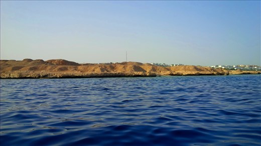 The beauty of Red Sea, Sharm-el-Sheikh, speed boat