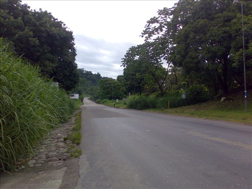 The Empty Road at Villa Tunari, Bolivia