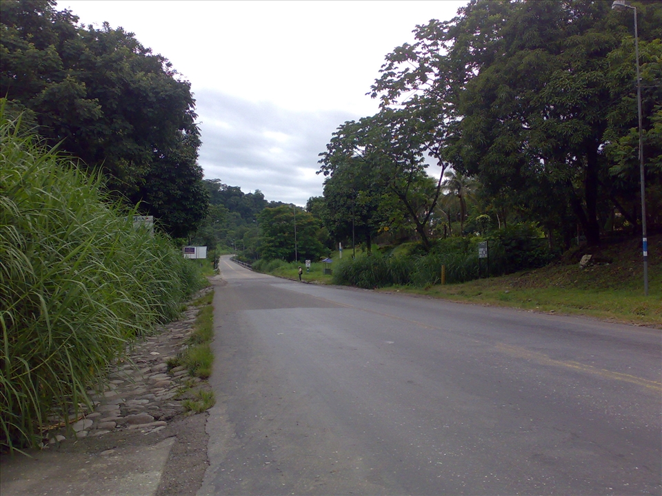 The Empty Road at Villa Tunari, Bolivia