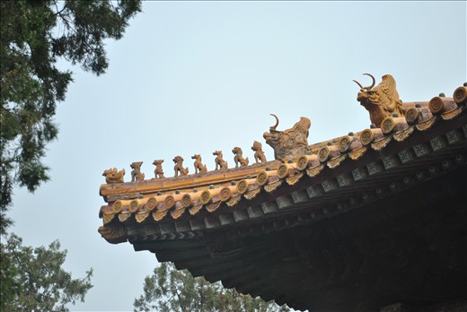 The roof-top sculptures
