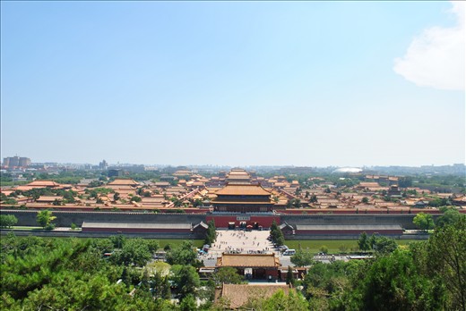 The view from Jingshan Park