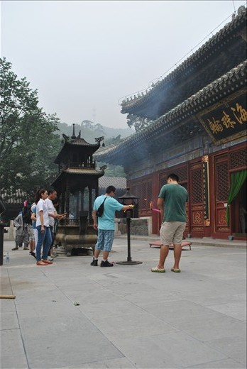 Entrance to the shrines