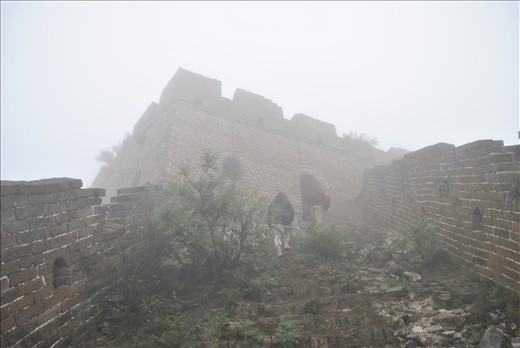 Heading towards one of the fortress towers