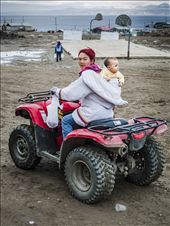 Heading home with the baby, Pond Inlet, Baffin Island, 2010: by amcq, Views[1015]