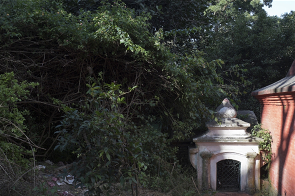 On way to the Swayambhunath Temple in the outskirts of Kathmandu