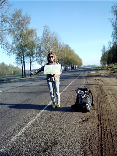 15 hours of road. That's how drivers saw me. May, 2014