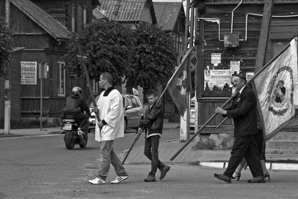 Walking, participating, praying, talking, living, experiencing.