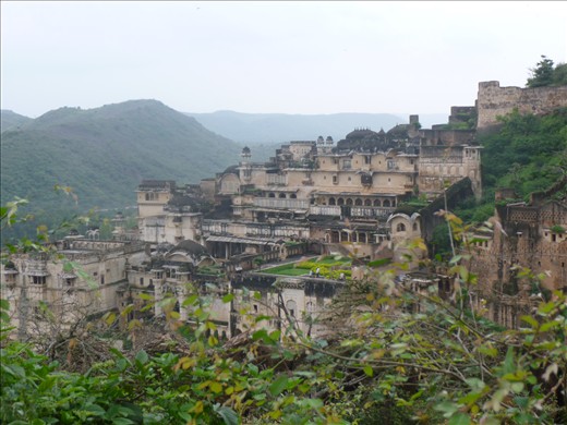 The palace in Bundi