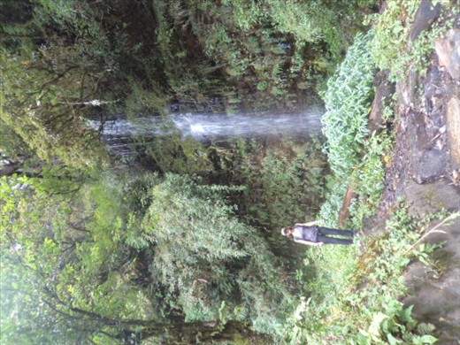 Waterfall in the Anapurna national park