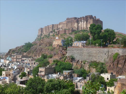 The fort in Jodphur.