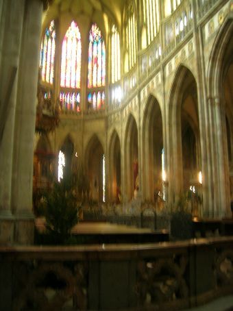 inside famous church