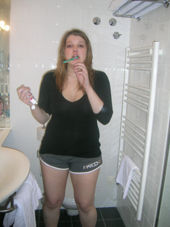 lou after big night out