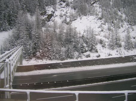 train trip on way to venice