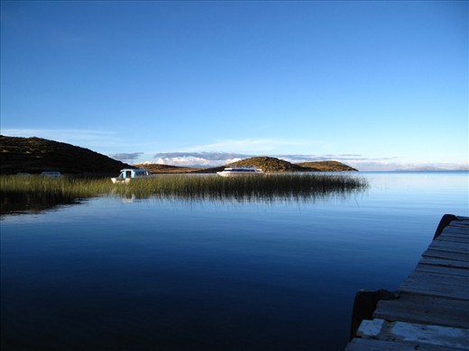 In the middle of the lake titicaca there is an island the incas called Island of the sun. Its full of life and coulours. People live from what nature gives to them, agriculture, fishing and raising animals, and here the nature gives so much.