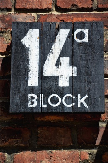 The victims were numbered as if they were blocks. No name, no personal identification.
Now they were just a number.

Local: Poland, Auswitch 19-05-2012