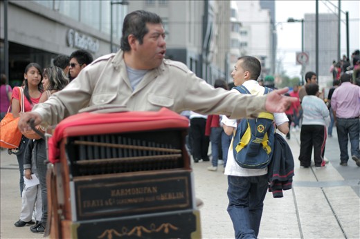 The old culture gets faded in the back